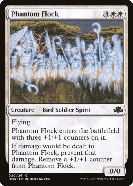 Phantom Flock (20) — Dominaria Remastered