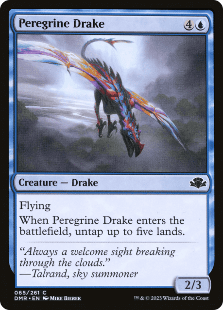 Peregrine Drake (65) — Dominaria Remastered