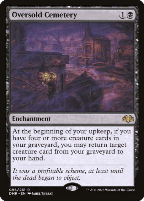 Oversold Cemetery (96) — Dominaria Remastered