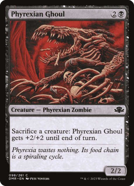 Phyrexian Ghoul (98) — Dominaria Remastered