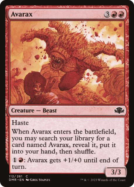 Avarax (112) — Dominaria Remastered