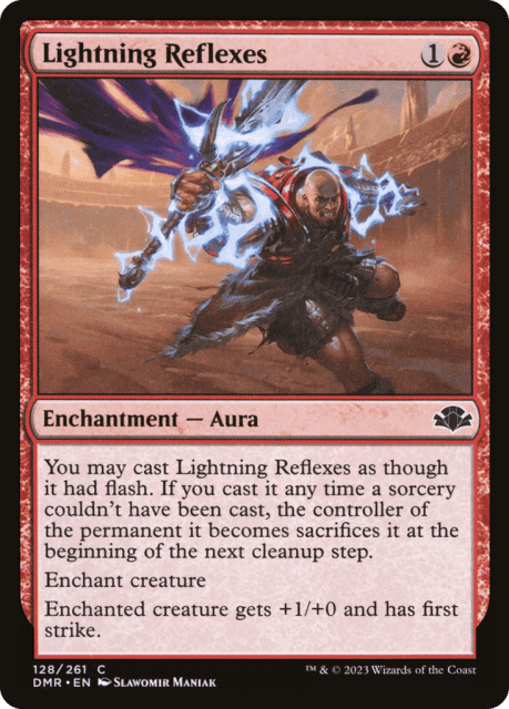 Lightning Reflexes (128) — Dominaria Remastered