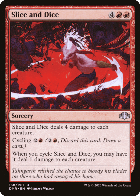 Slice and Dice (138) — Dominaria Remastered
