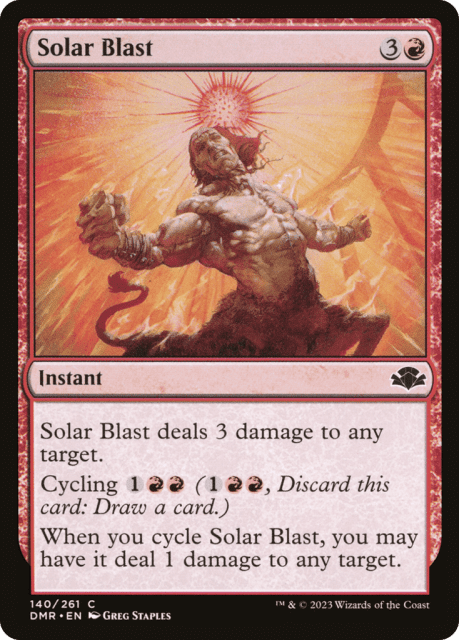 Solar Blast (140) — Dominaria Remastered