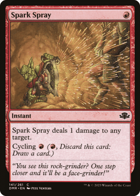 Spark Spray (141) — Dominaria Remastered