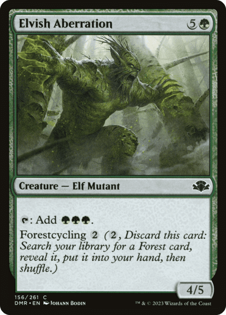 Elvish Aberration (156) — Dominaria Remastered