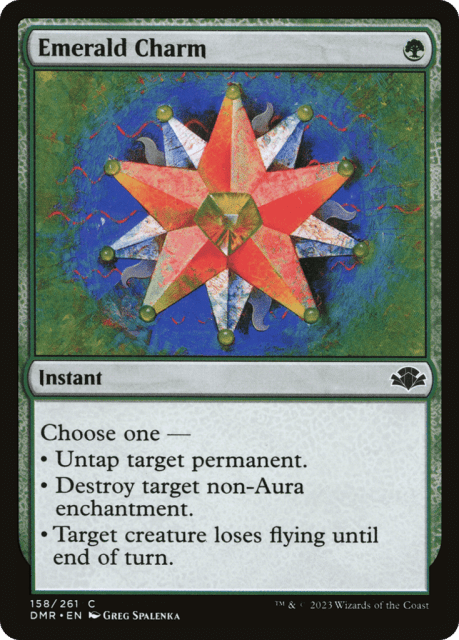 Emerald Charm (158) — Dominaria Remastered