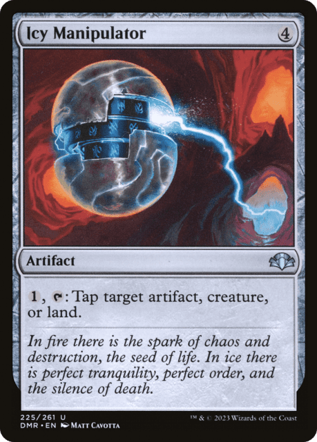 Icy Manipulator (225) — Dominaria Remastered