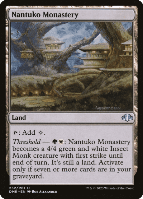 Nantuko Monastery (252) — Dominaria Remastered