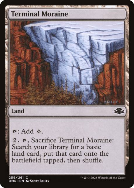 Terminal Moraine (259) — Dominaria Remastered