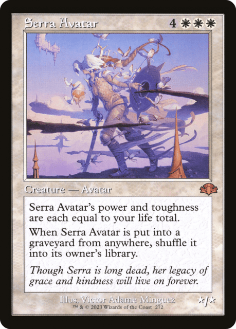 Serra Avatar (272) — Dominaria Remastered
