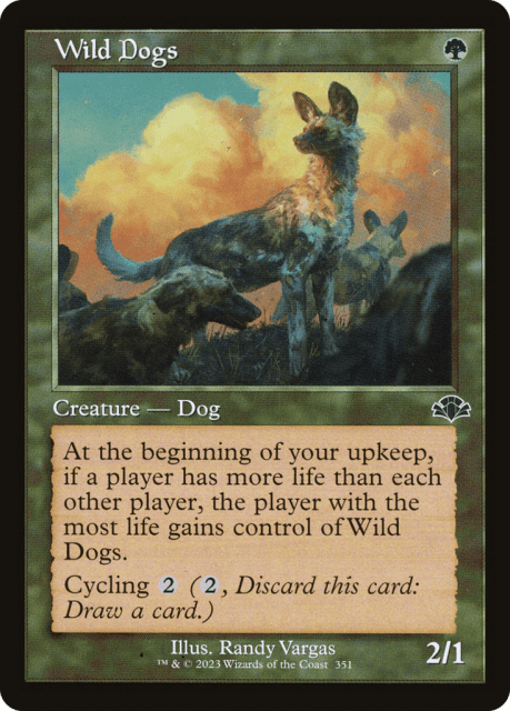 Wild Dogs (351) — Dominaria Remastered