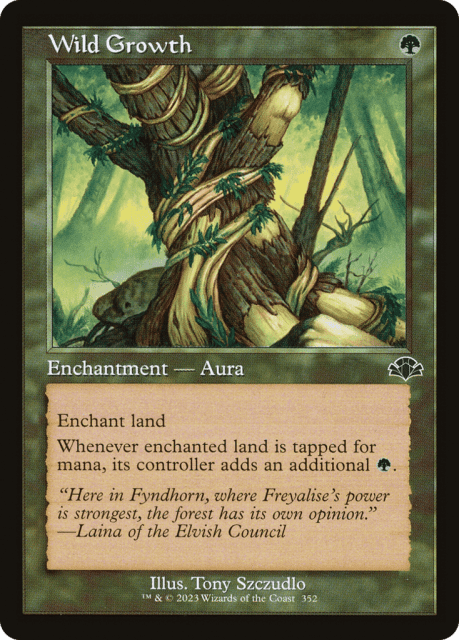 Wild Growth (352) — Dominaria Remastered