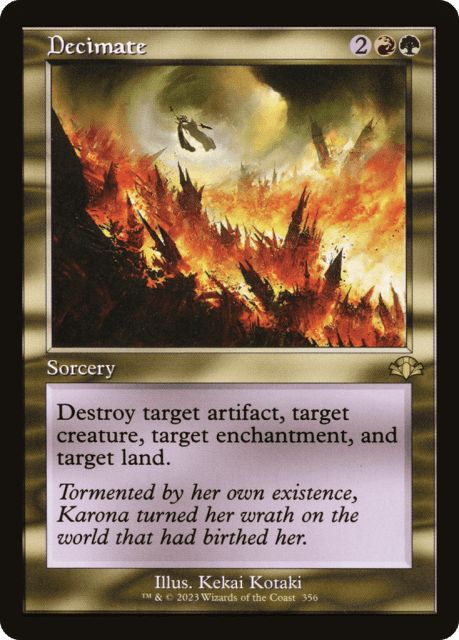 Decimate (356) — Dominaria Remastered