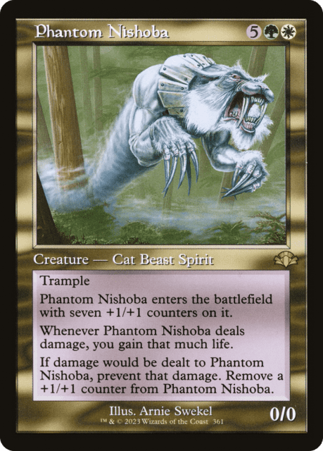Phantom Nishoba (361) — Dominaria Remastered