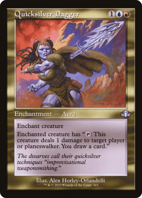 Quicksilver Dagger (363) — Dominaria Remastered