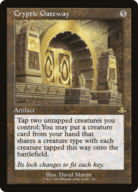 Cryptic Gateway (376) — Dominaria Remastered