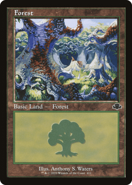 Forest (411) — Dominaria Remastered