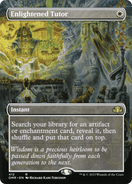 Enlightened Tutor (412) — Dominaria Remastered