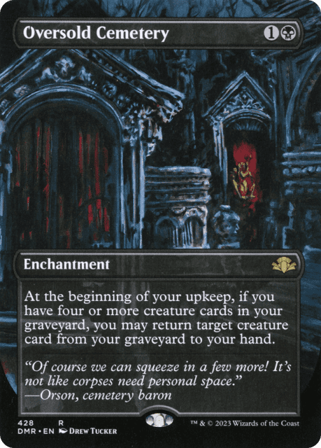 Oversold Cemetery (428) — Dominaria Remastered
