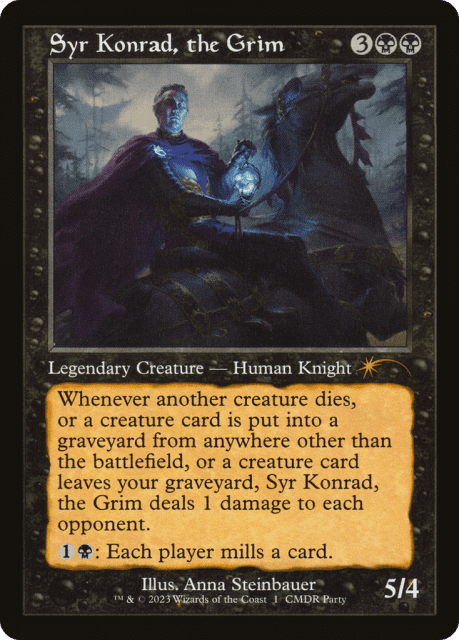 Syr Konrad, the Grim (5) — Wizards Play Network 2023