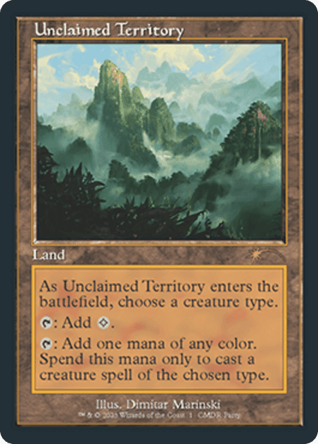 Unclaimed Territory (11) — Wizards Play Network 2023