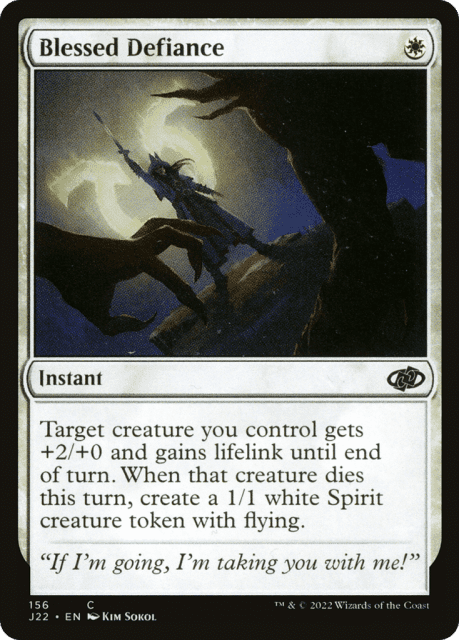 Blessed Defiance (156) — Jumpstart 2022