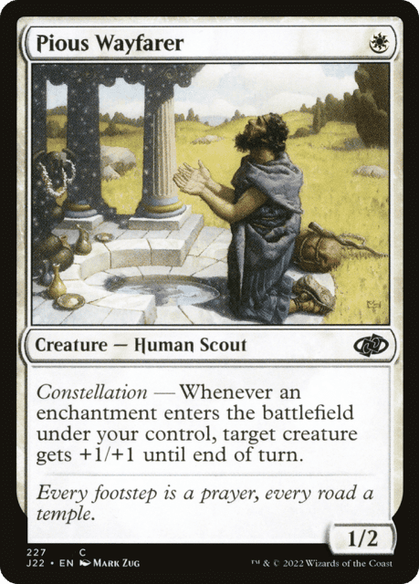 Pious Wayfarer (227) — Jumpstart 2022