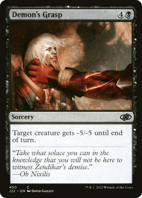 Demon's Grasp (400) — Jumpstart 2022
