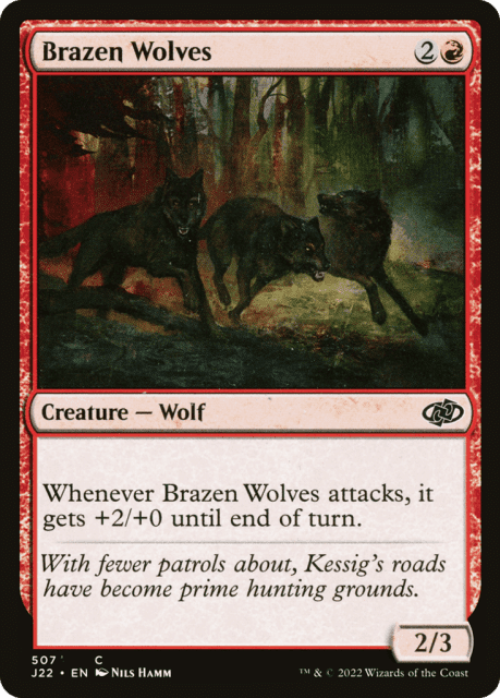 Brazen Wolves (507) — Jumpstart 2022