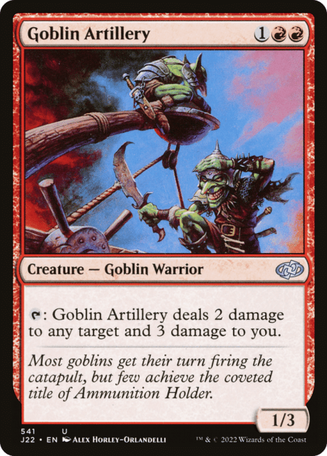 Goblin Artillery (541) — Jumpstart 2022
