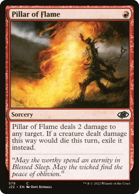 Pillar of Flame (579) — Jumpstart 2022