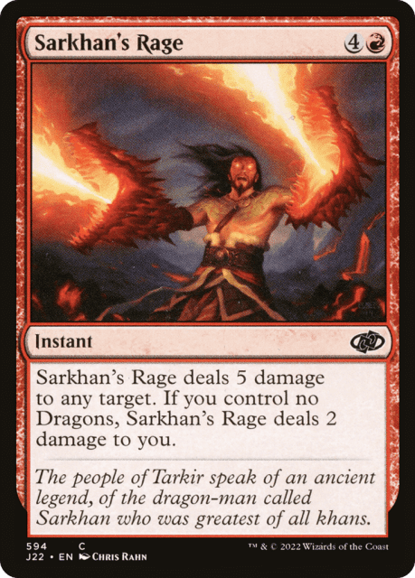 Sarkhan's Rage (594) — Jumpstart 2022