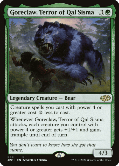 Goreclaw, Terror of Qal Sisma (668) — Jumpstart 2022