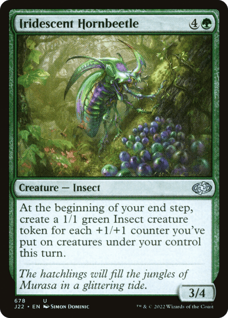 Iridescent Hornbeetle (678) — Jumpstart 2022