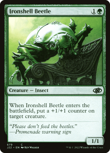 Ironshell Beetle (679) — Jumpstart 2022