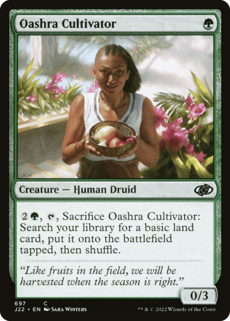 Oashra Cultivator (697) — Jumpstart 2022