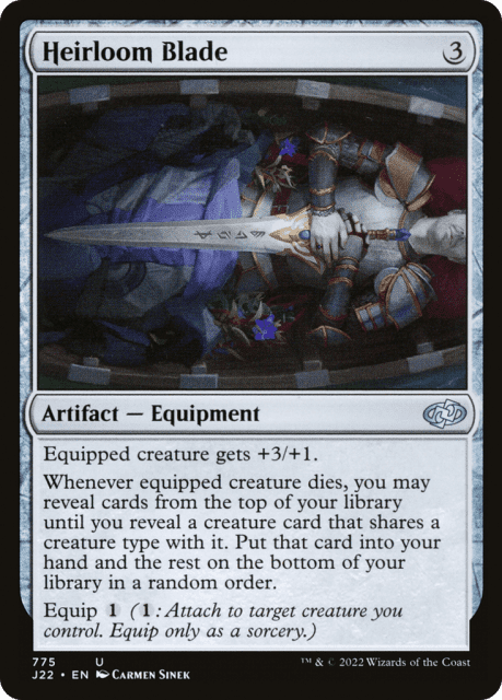Heirloom Blade (775) — Jumpstart 2022