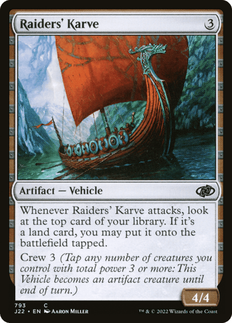 Raiders' Karve (793) — Jumpstart 2022