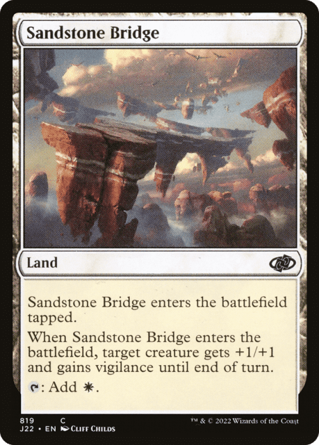 Sandstone Bridge (819) — Jumpstart 2022