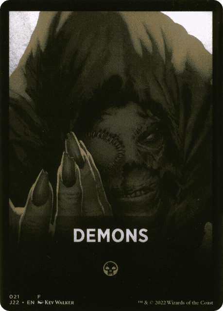 Demons (21) — Jumpstart 2022 Front Cards