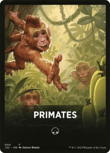 Primates (44) — Jumpstart 2022 Front Cards