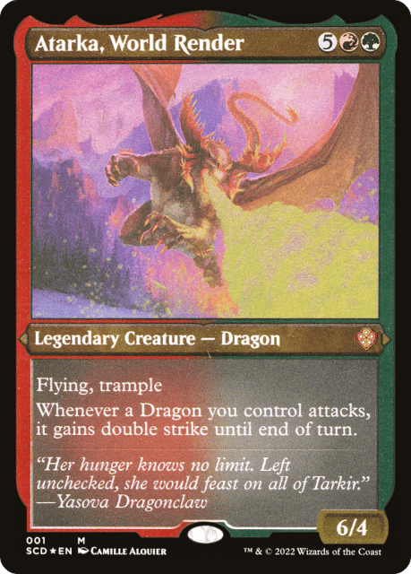 Atarka, World Render (1) — Starter Commander Decks