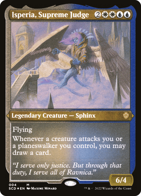 Isperia, Supreme Judge (4) — Starter Commander Decks