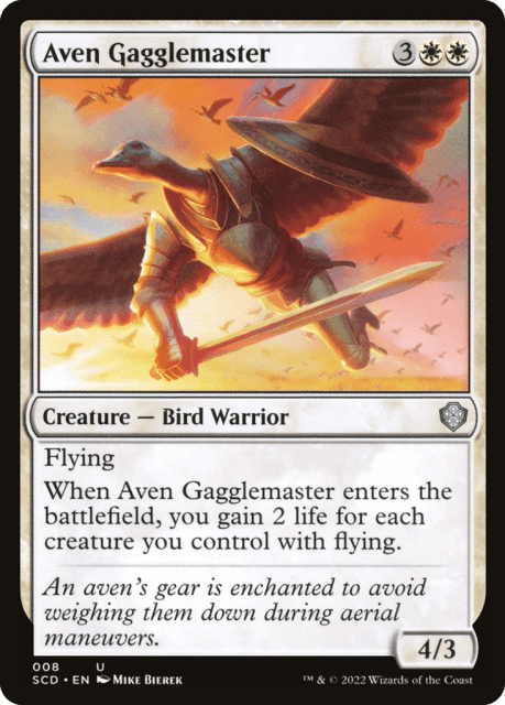 Aven Gagglemaster (8) — Starter Commander Decks
