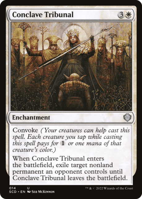 Conclave Tribunal (14) — Starter Commander Decks