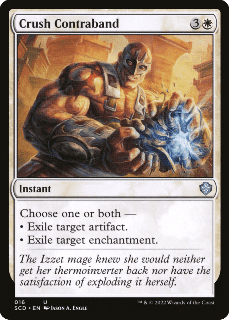 Crush Contraband (16) — Starter Commander Decks