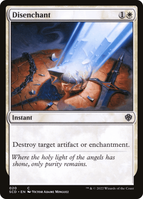 Disenchant (20) — Starter Commander Decks