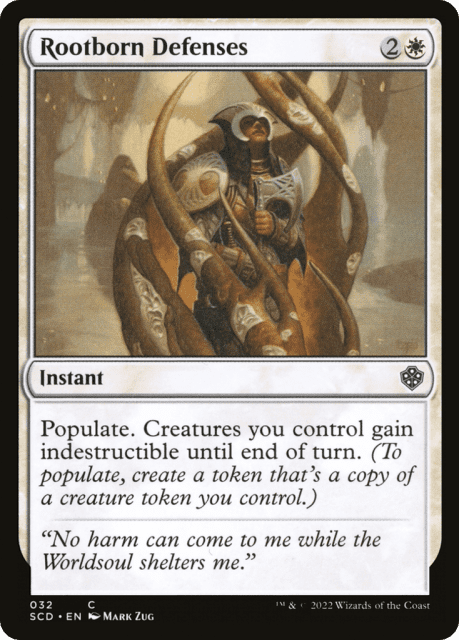 Rootborn Defenses (32) — Starter Commander Decks