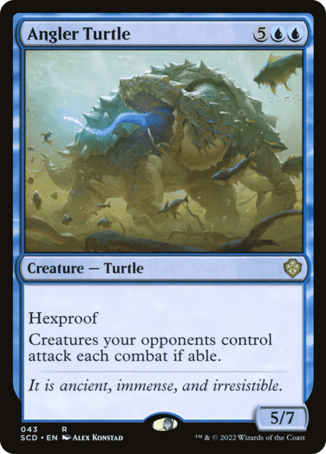 Angler Turtle (43) — Starter Commander Decks